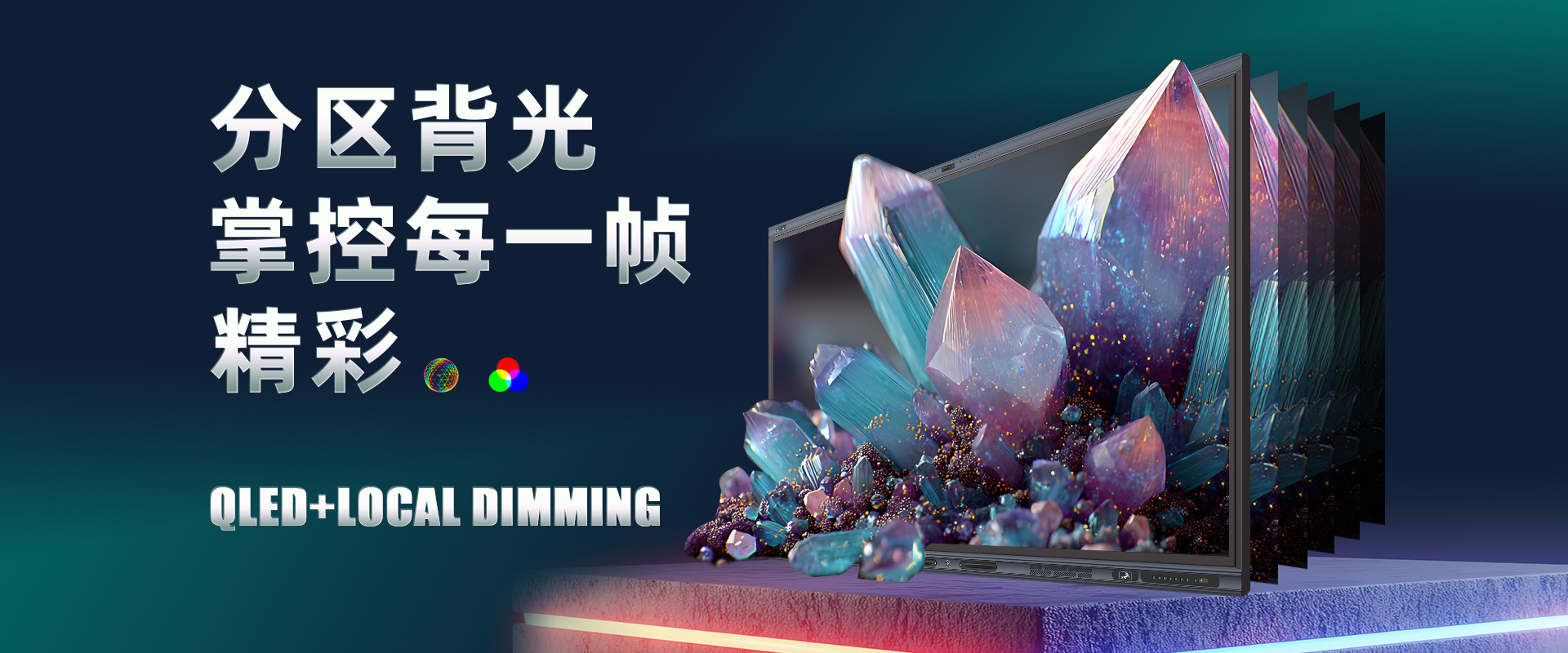 QLED+Local dimming